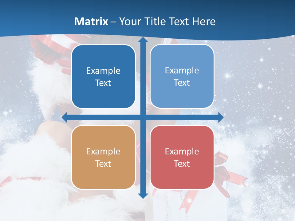 Santa Tradition Enjoy PowerPoint Template