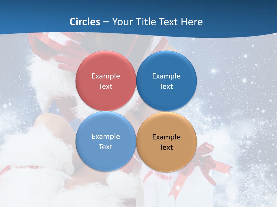Santa Tradition Enjoy PowerPoint Template
