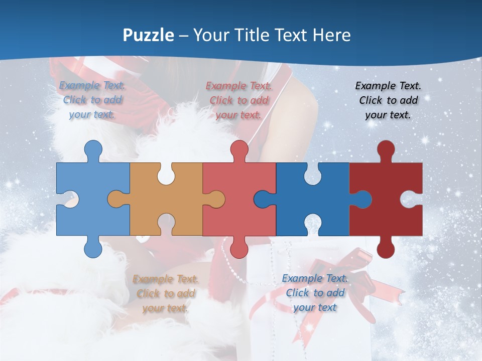Santa Tradition Enjoy PowerPoint Template
