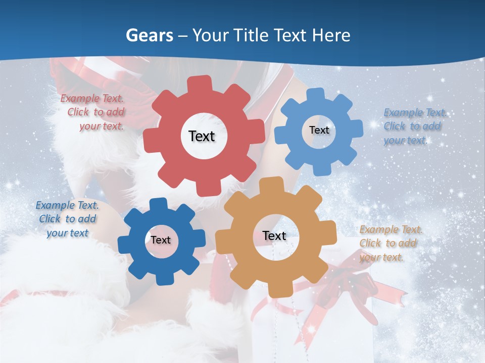 Santa Tradition Enjoy PowerPoint Template