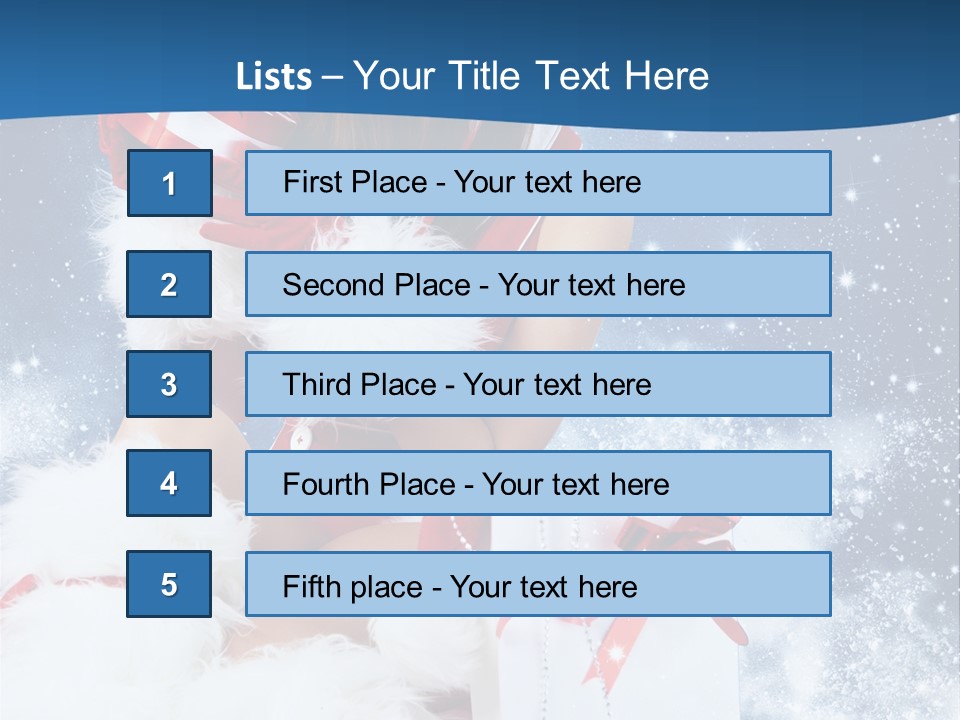 Santa Tradition Enjoy PowerPoint Template