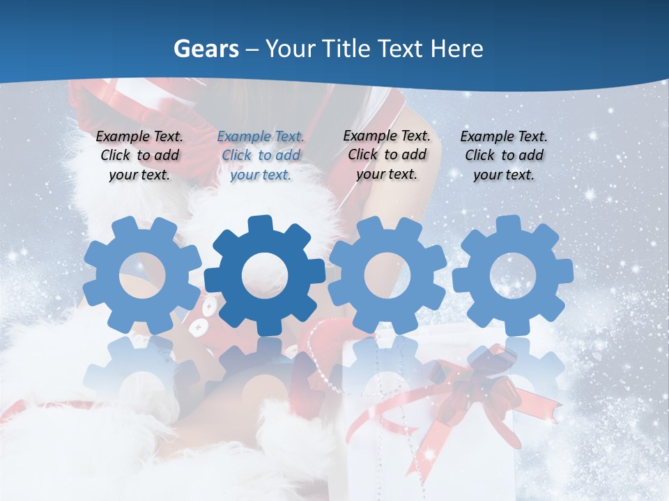 Santa Tradition Enjoy PowerPoint Template
