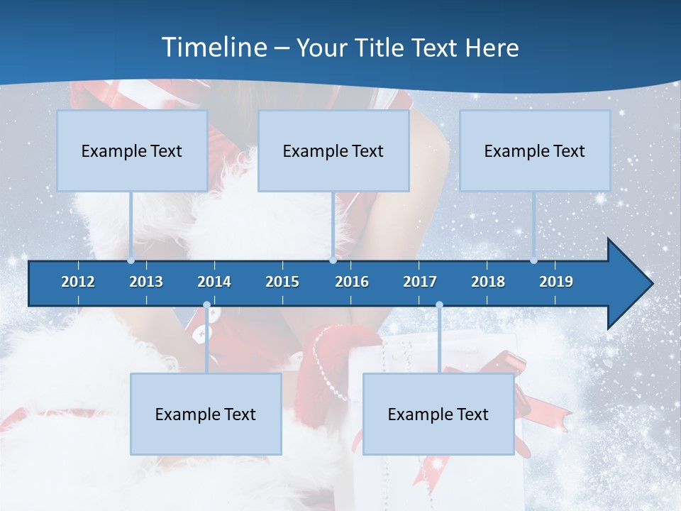 Santa Tradition Enjoy PowerPoint Template