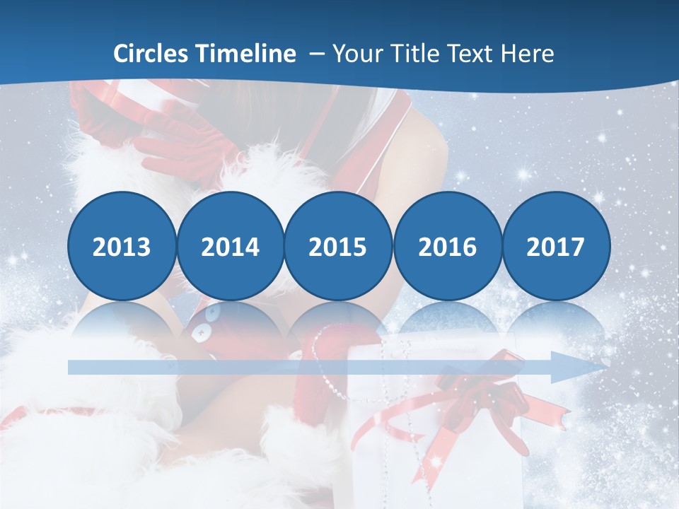 Santa Tradition Enjoy PowerPoint Template