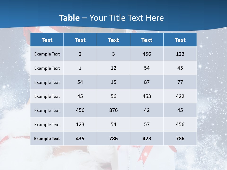 Santa Tradition Enjoy PowerPoint Template