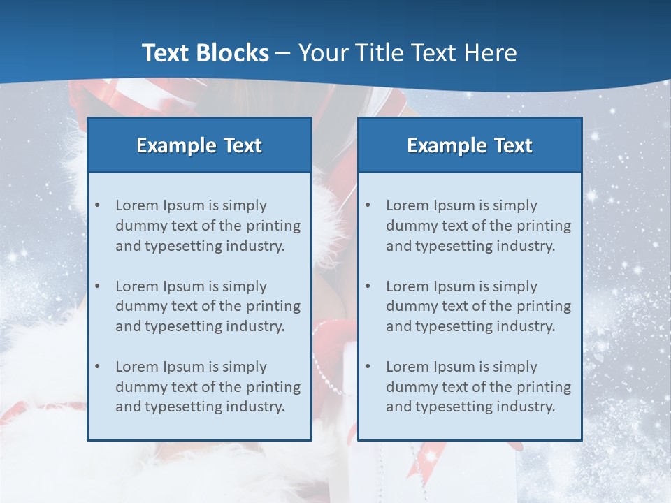 Santa Tradition Enjoy PowerPoint Template