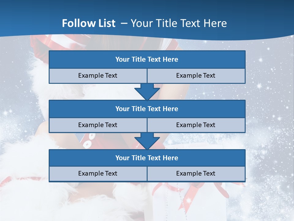 Santa Tradition Enjoy PowerPoint Template