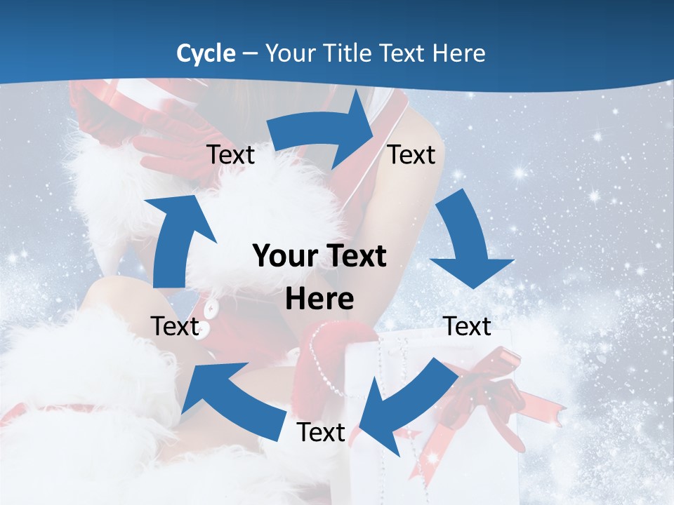 Santa Tradition Enjoy PowerPoint Template