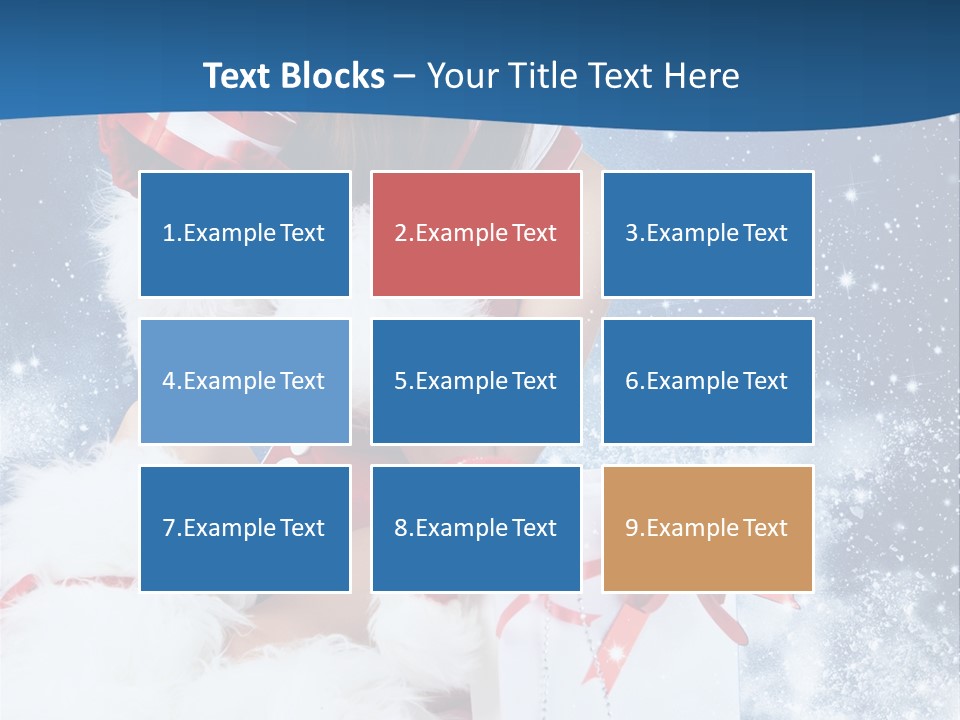 Santa Tradition Enjoy PowerPoint Template