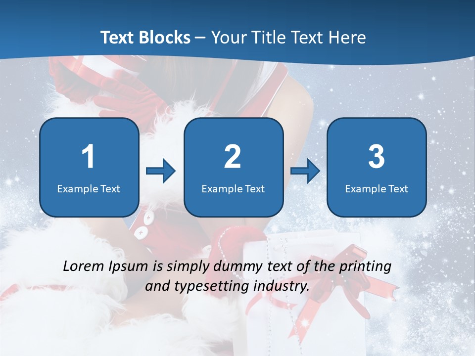 Santa Tradition Enjoy PowerPoint Template