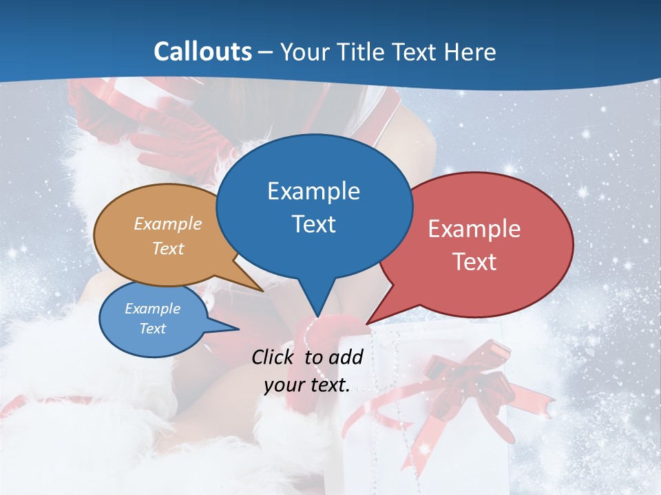 Santa Tradition Enjoy PowerPoint Template
