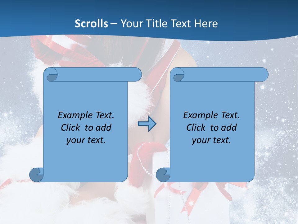 Santa Tradition Enjoy PowerPoint Template