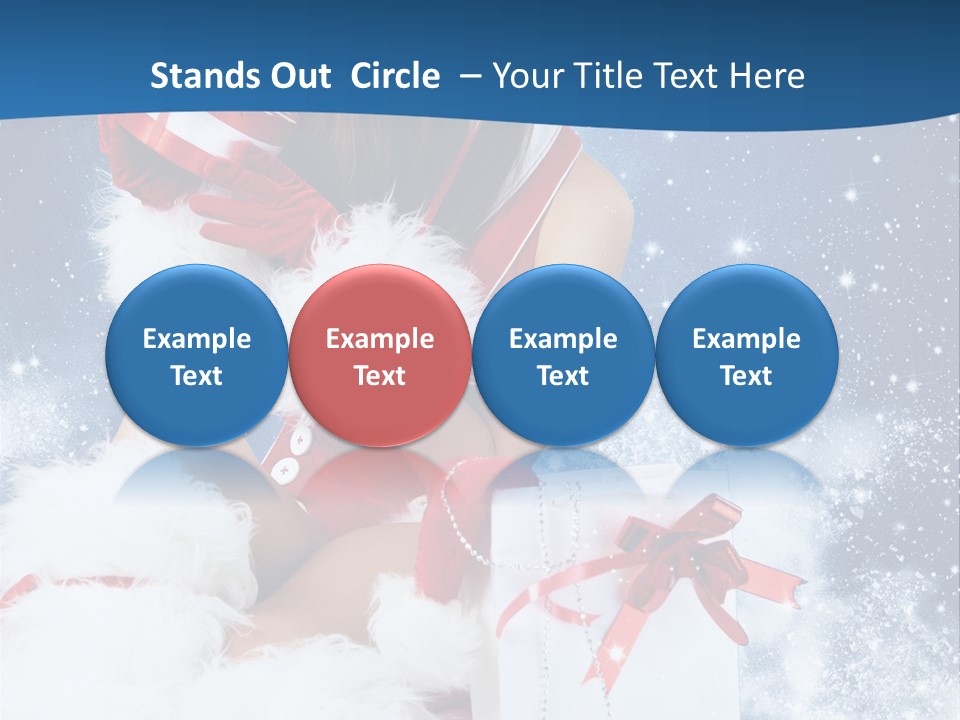 Santa Tradition Enjoy PowerPoint Template