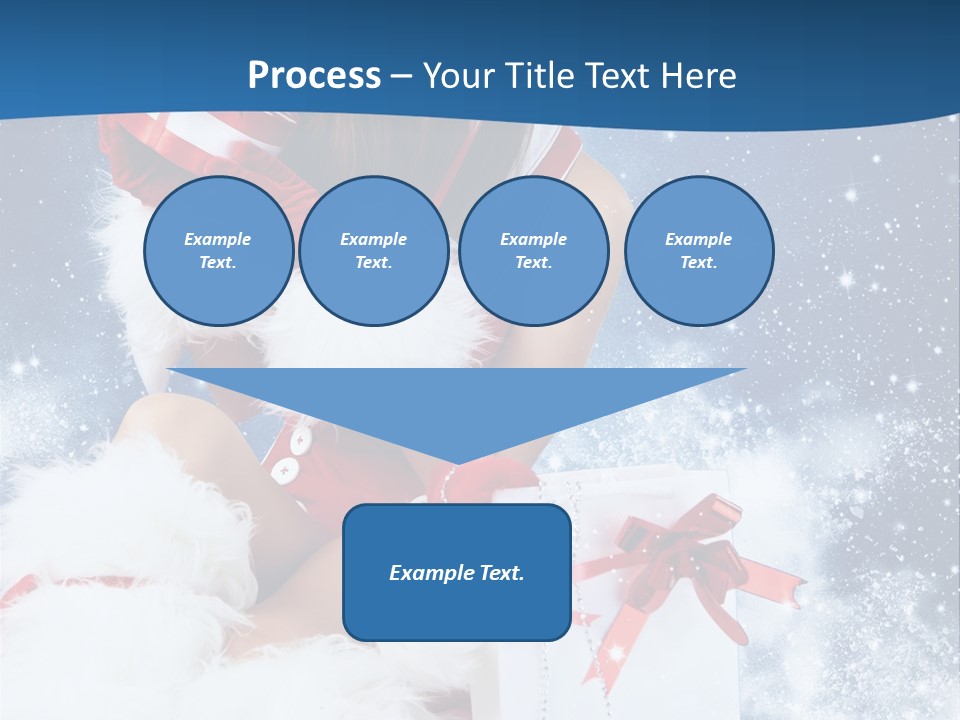Santa Tradition Enjoy PowerPoint Template