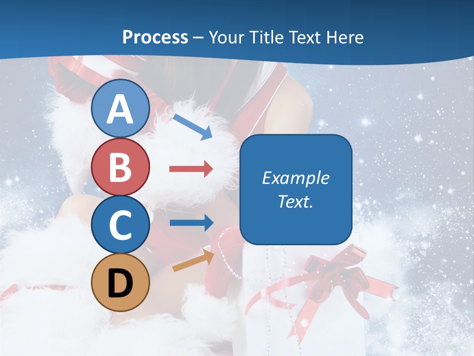 Santa Tradition Enjoy PowerPoint Template