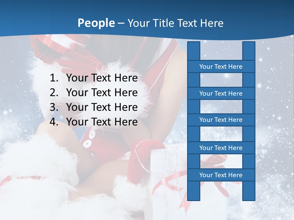 Santa Tradition Enjoy PowerPoint Template