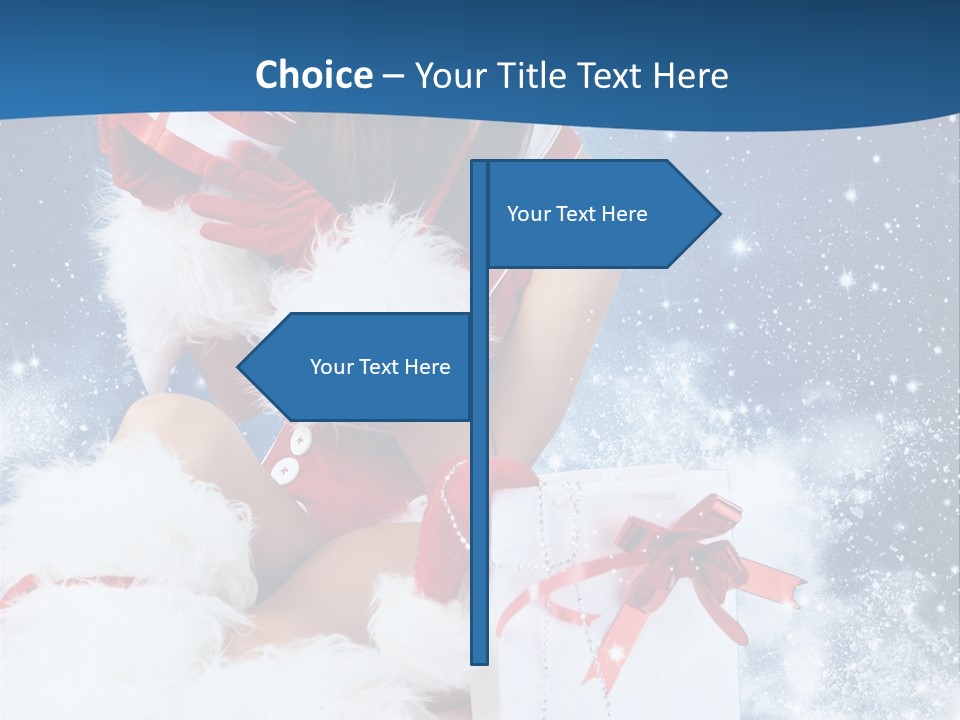 Santa Tradition Enjoy PowerPoint Template
