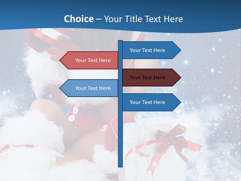 Santa Tradition Enjoy PowerPoint Template
