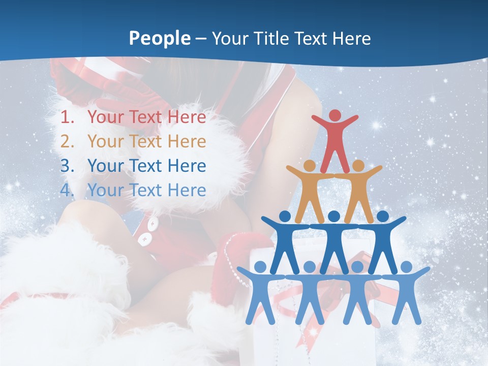 Santa Tradition Enjoy PowerPoint Template