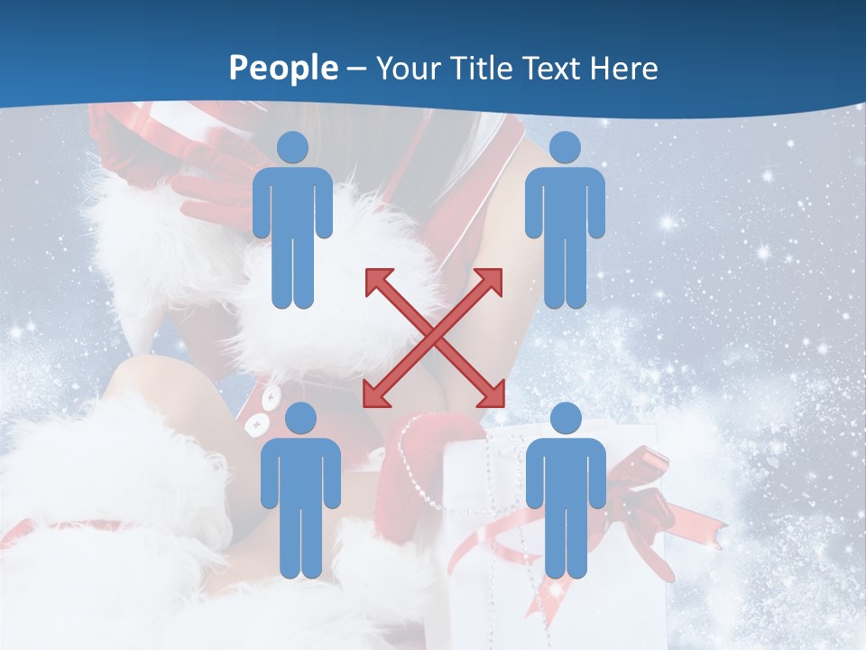 Santa Tradition Enjoy PowerPoint Template