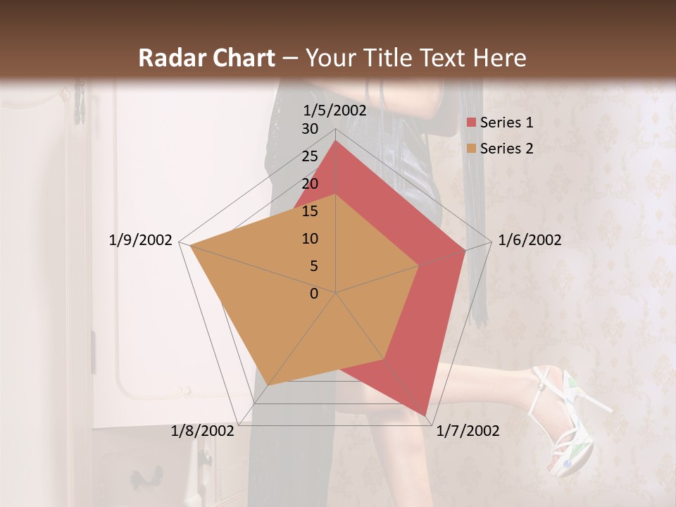 Beauty Textile Slidingdoor PowerPoint Template