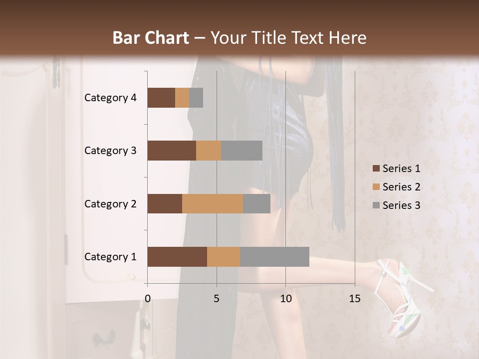 Beauty Textile Slidingdoor PowerPoint Template