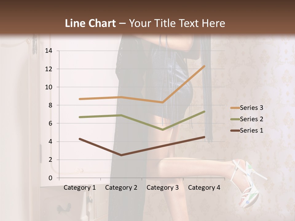 Beauty Textile Slidingdoor PowerPoint Template
