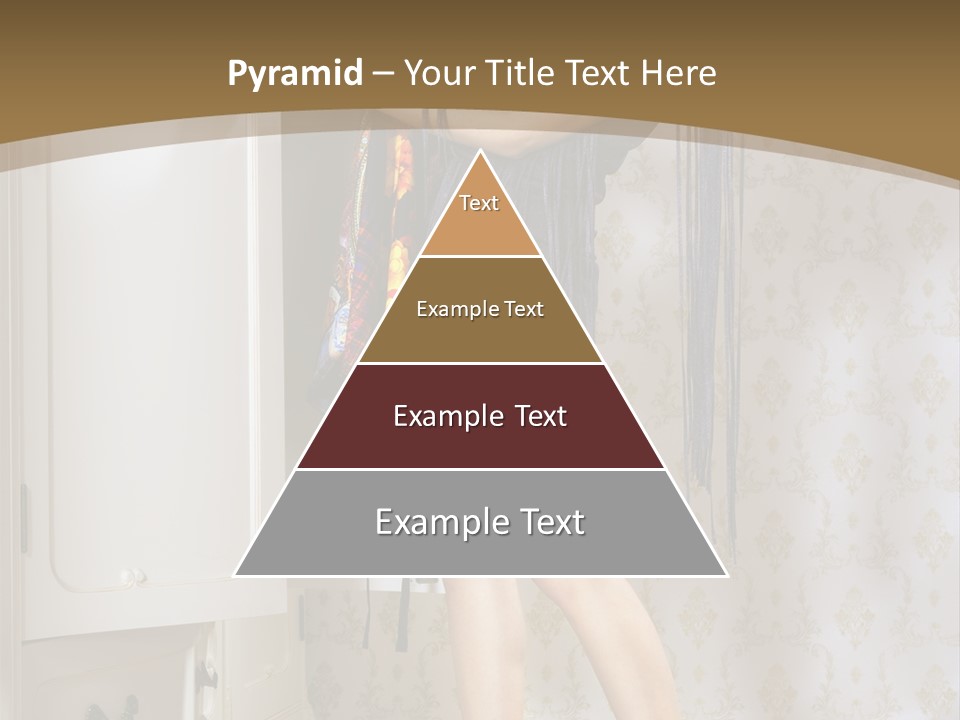 Attractive Female White PowerPoint Template