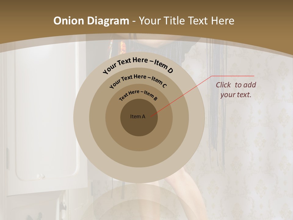 Attractive Female White PowerPoint Template