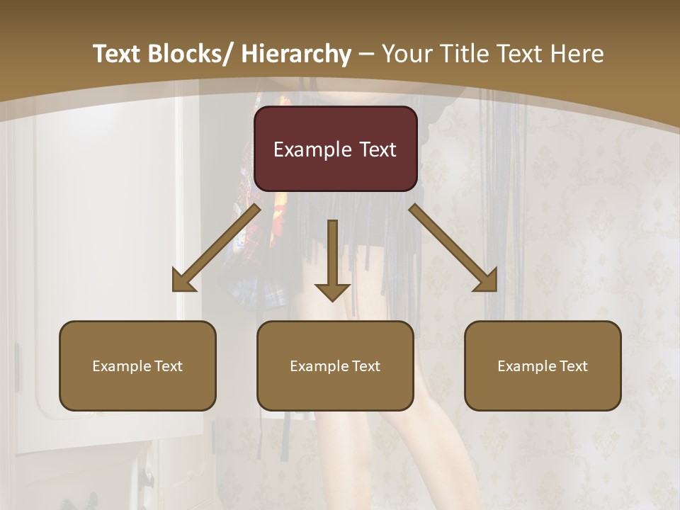 Attractive Female White PowerPoint Template