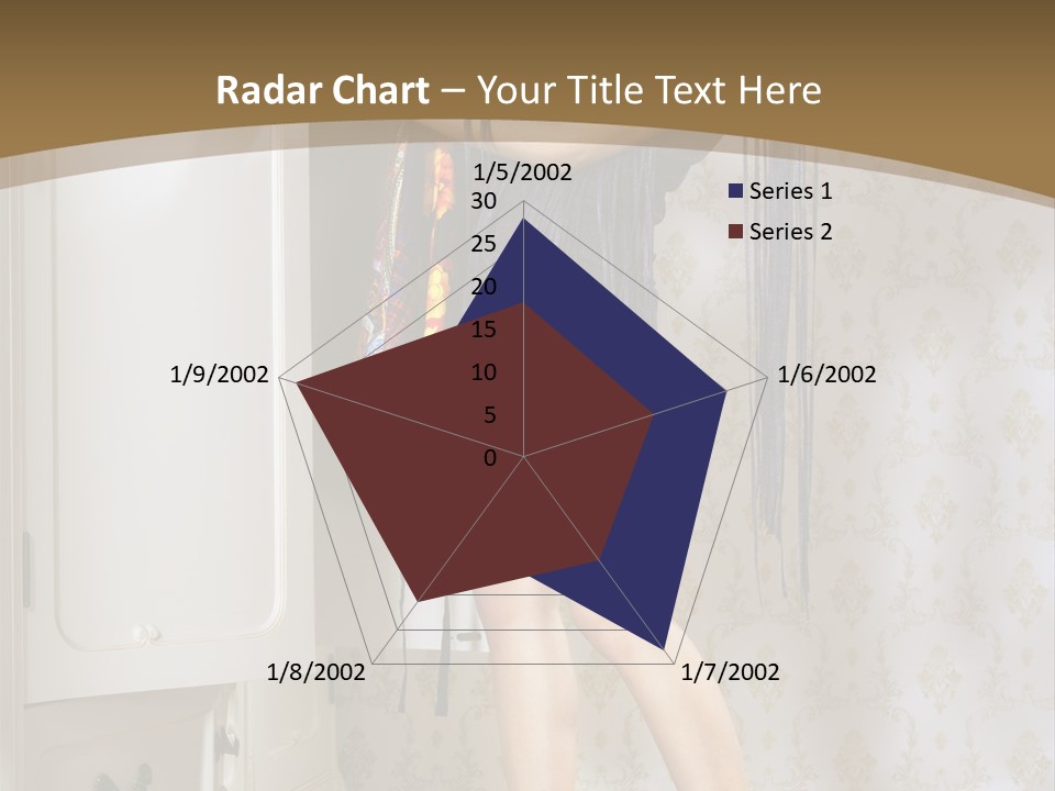 Attractive Female White PowerPoint Template