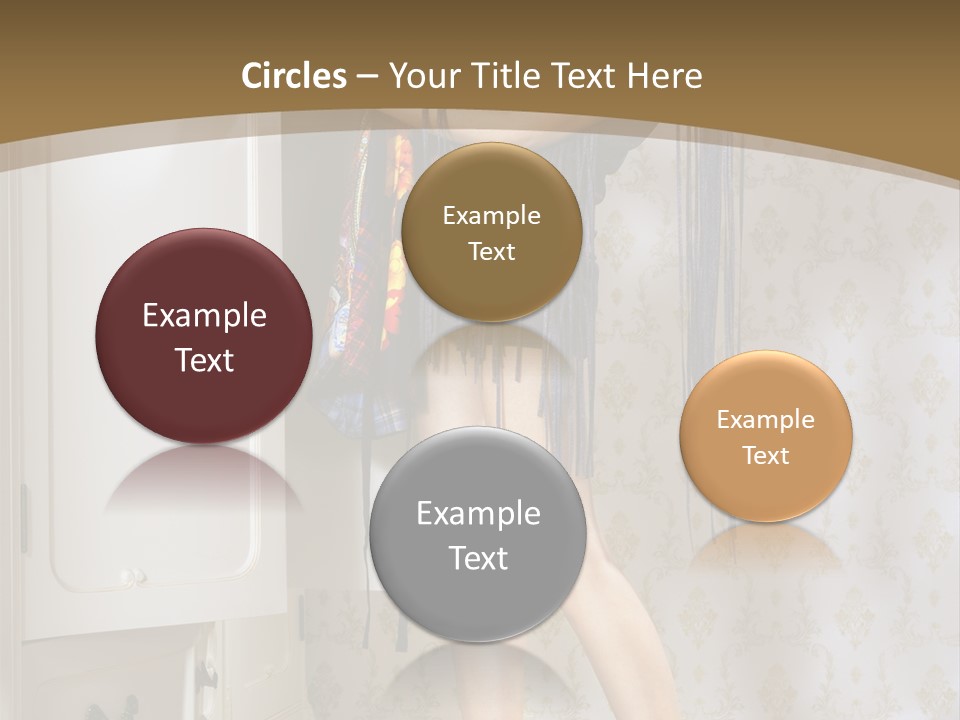 Attractive Female White PowerPoint Template