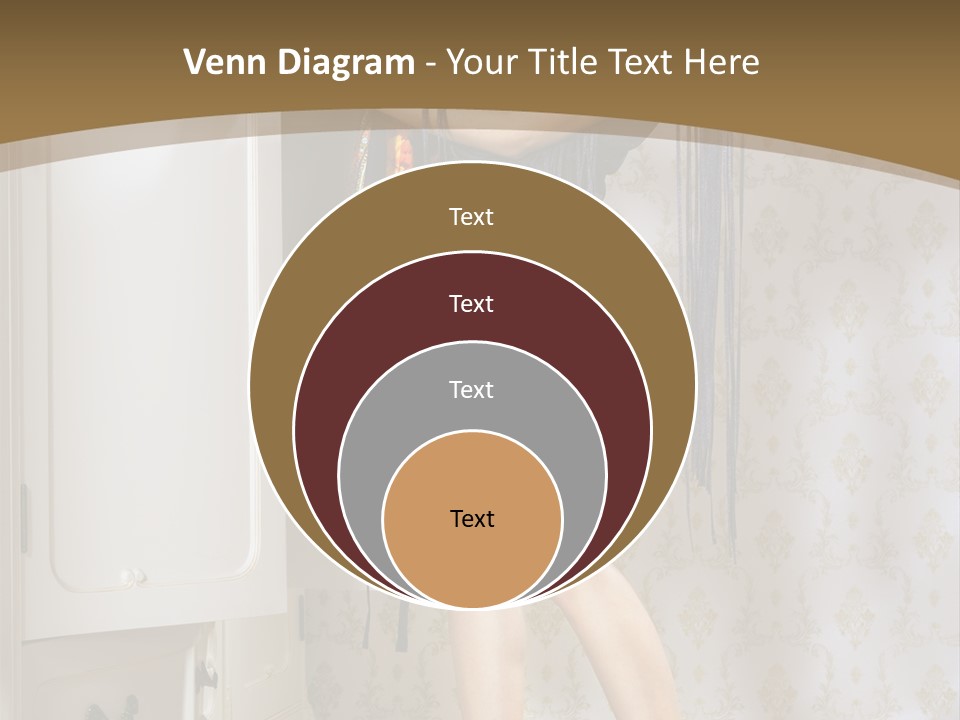 Attractive Female White PowerPoint Template