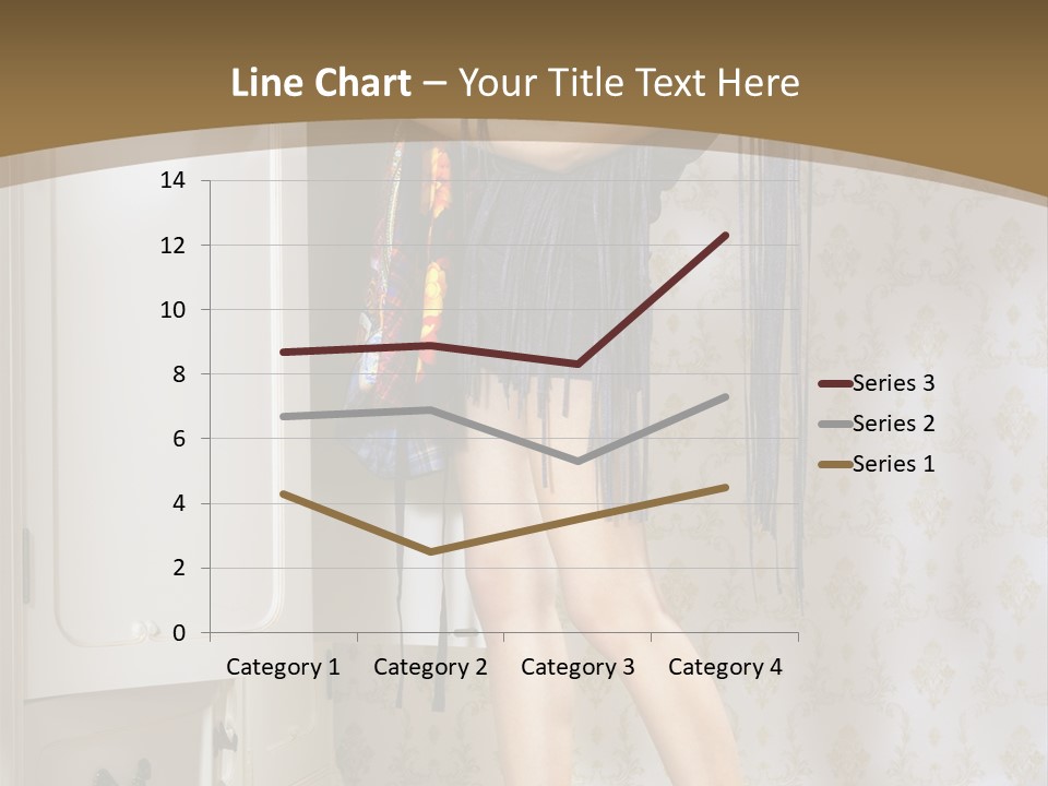 Attractive Female White PowerPoint Template