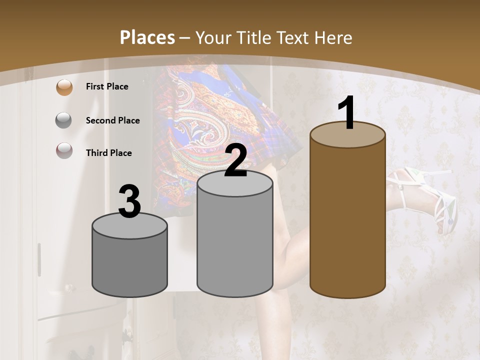 Consternation Interesting Hair PowerPoint Template