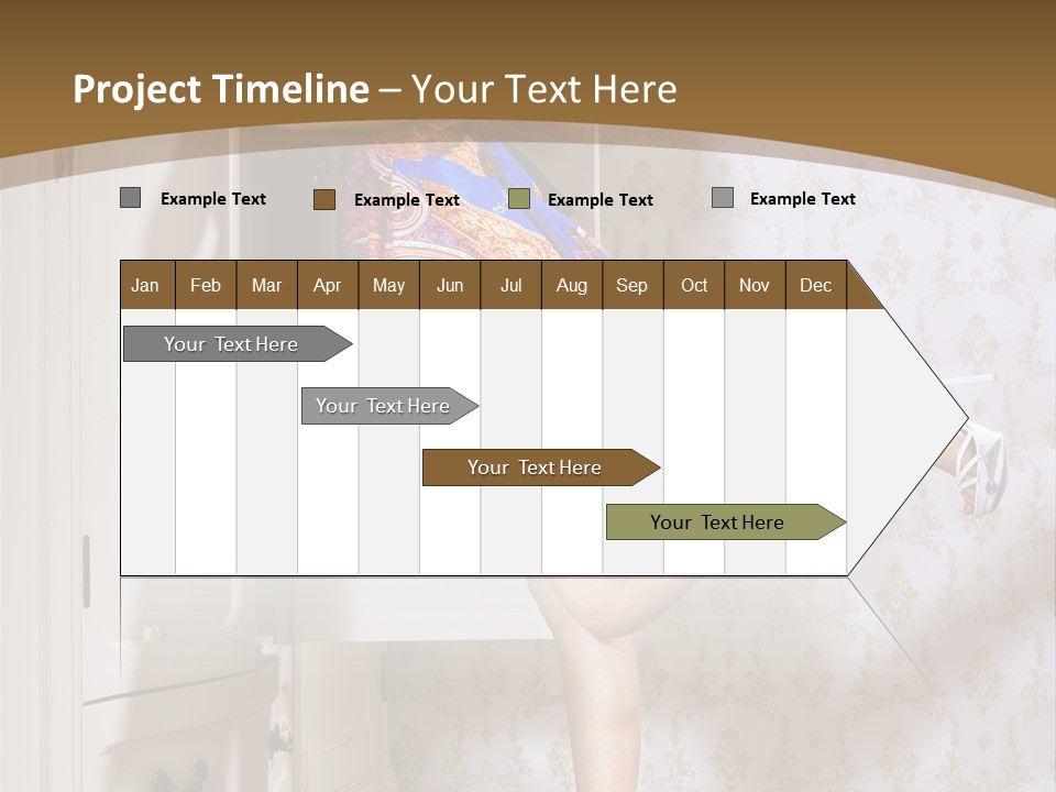 Consternation Interesting Hair PowerPoint Template