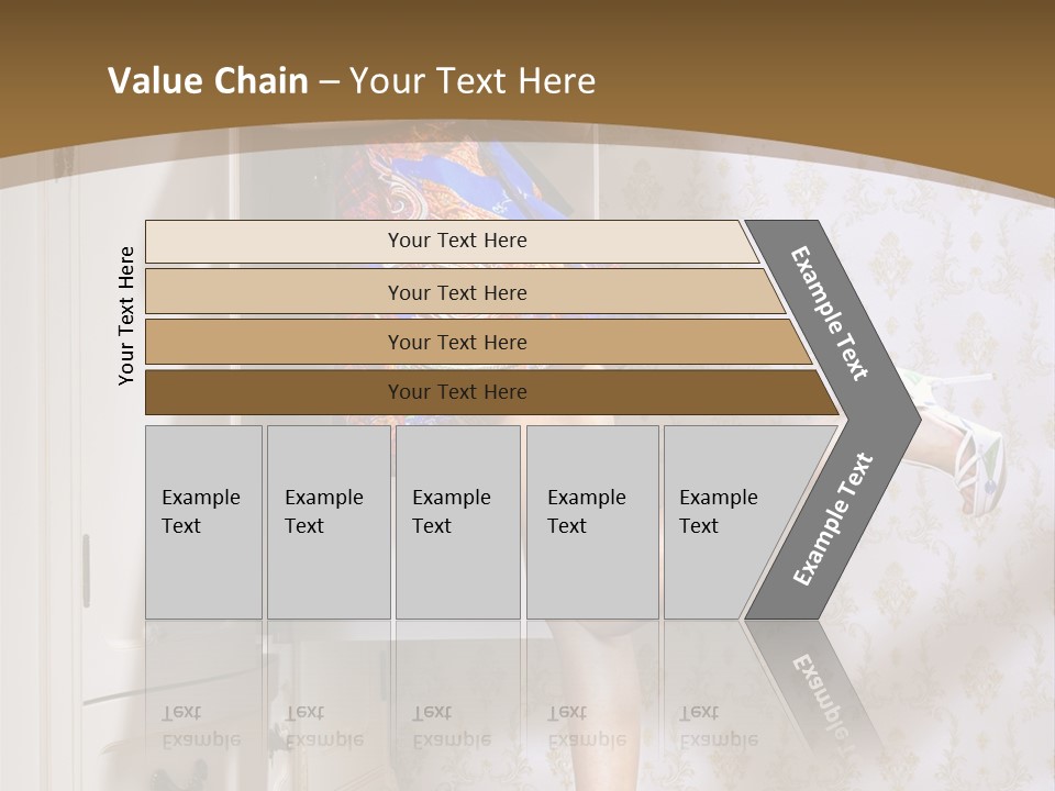 Consternation Interesting Hair PowerPoint Template