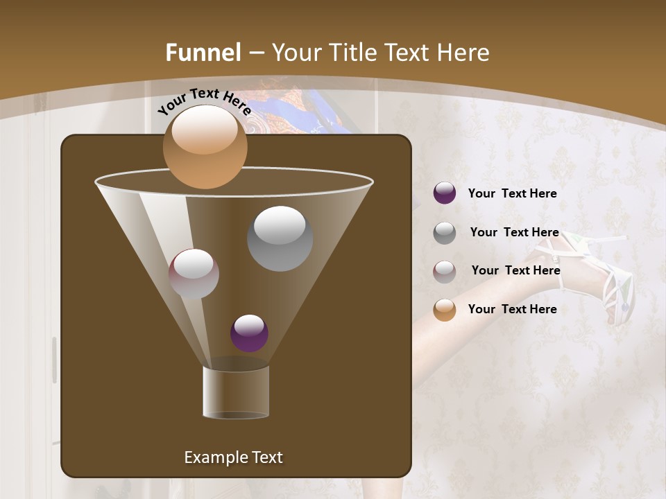 Consternation Interesting Hair PowerPoint Template
