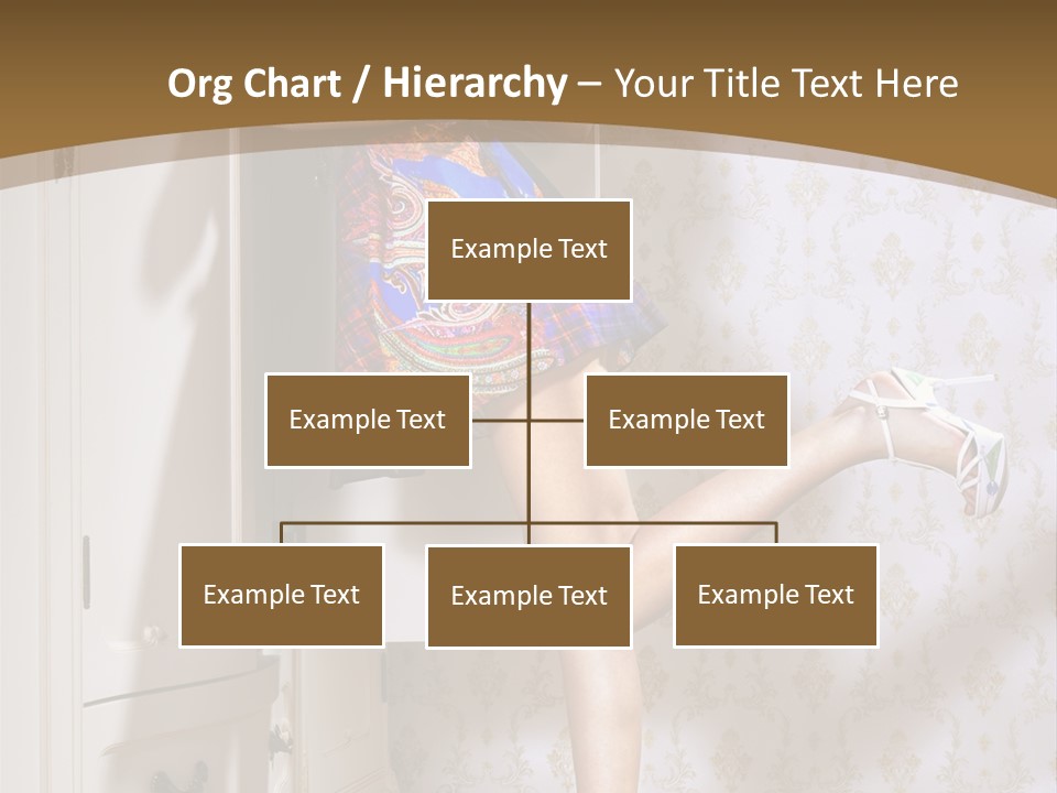 Consternation Interesting Hair PowerPoint Template