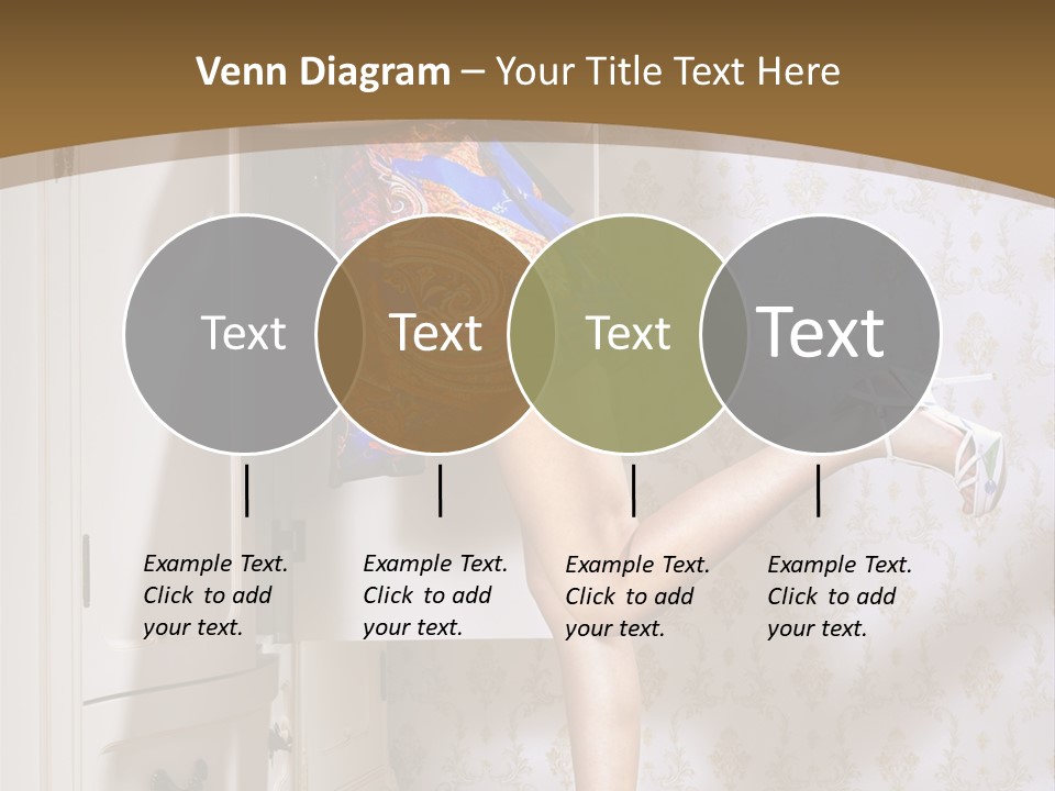 Consternation Interesting Hair PowerPoint Template
