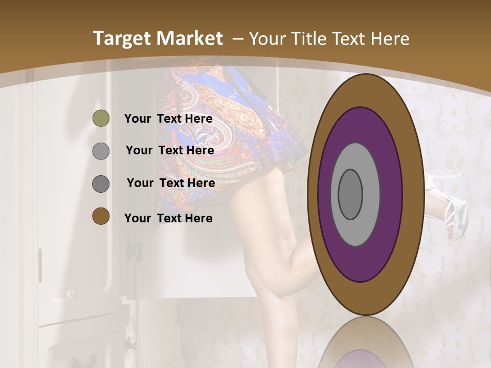 Consternation Interesting Hair PowerPoint Template