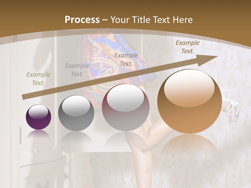 Consternation Interesting Hair PowerPoint Template