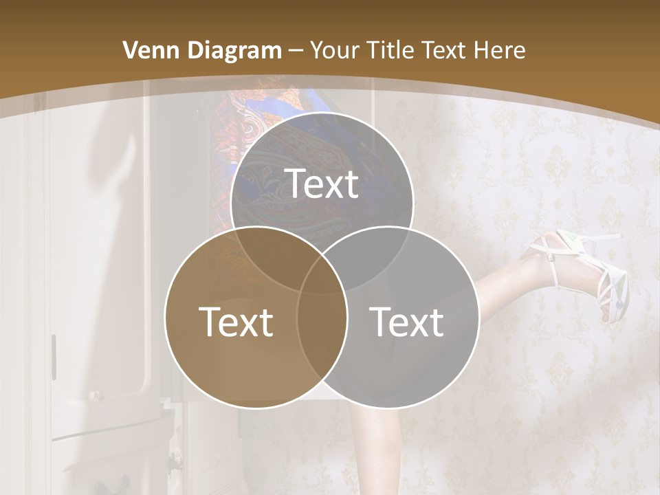 Consternation Interesting Hair PowerPoint Template