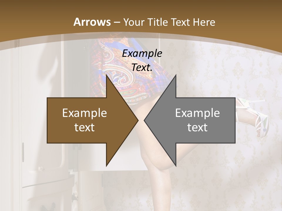 Consternation Interesting Hair PowerPoint Template