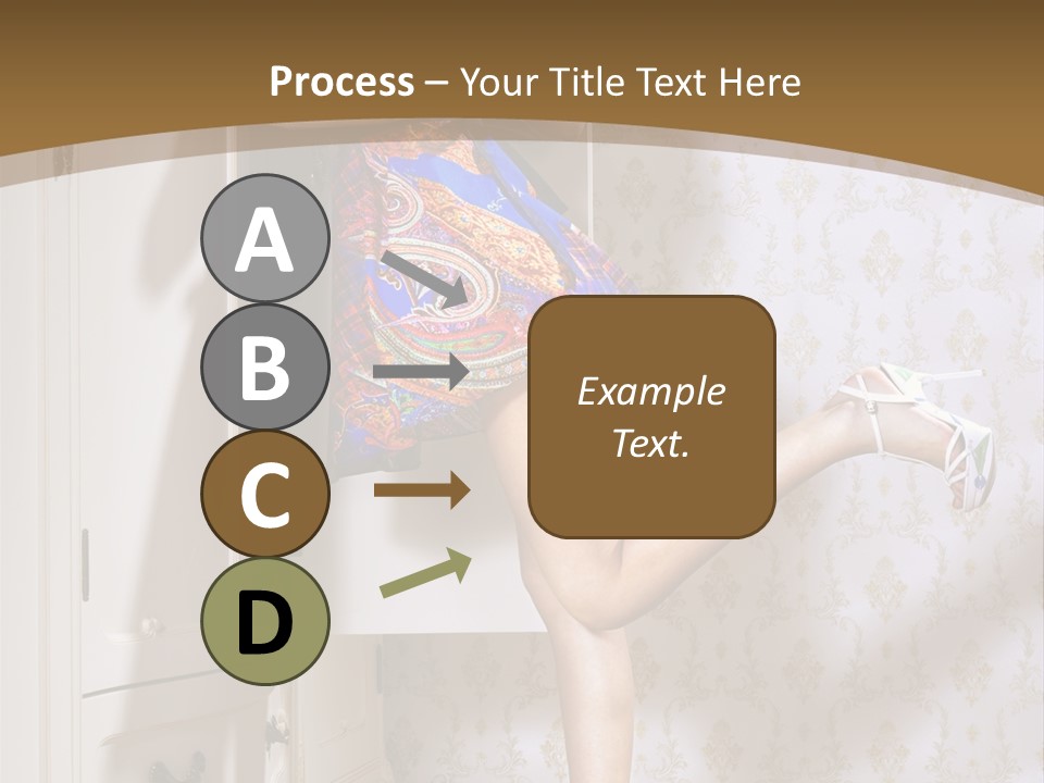 Consternation Interesting Hair PowerPoint Template