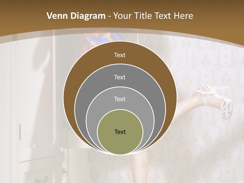 Consternation Interesting Hair PowerPoint Template