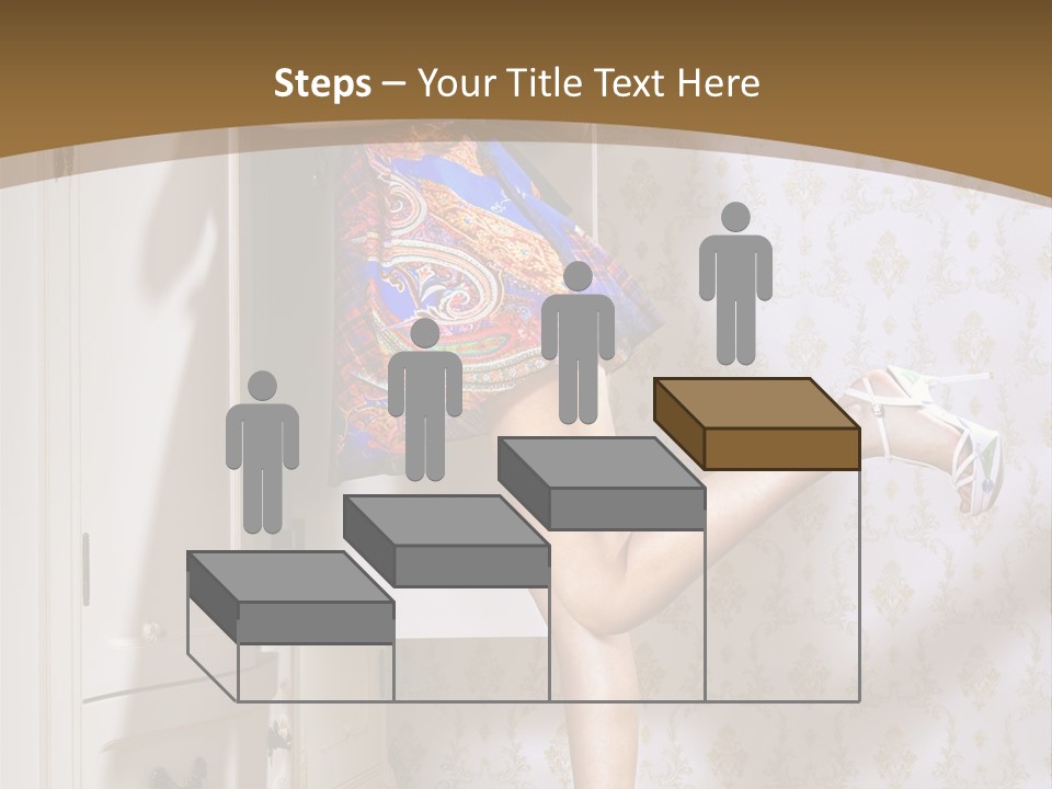 Consternation Interesting Hair PowerPoint Template