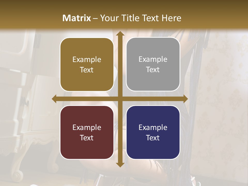 Girl Tshirt Fabric PowerPoint Template