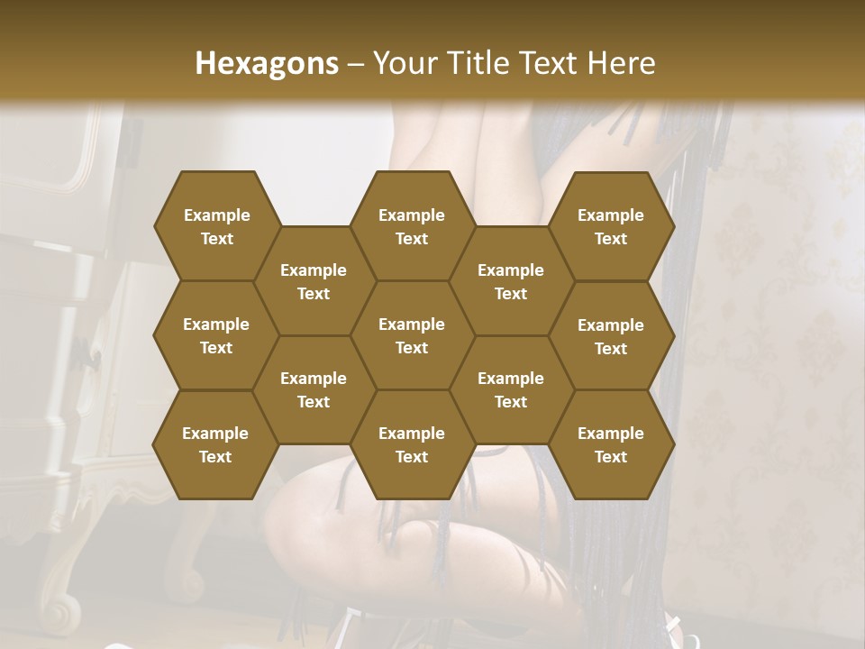 Girl Tshirt Fabric PowerPoint Template