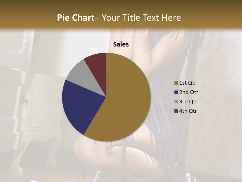 Girl Tshirt Fabric PowerPoint Template